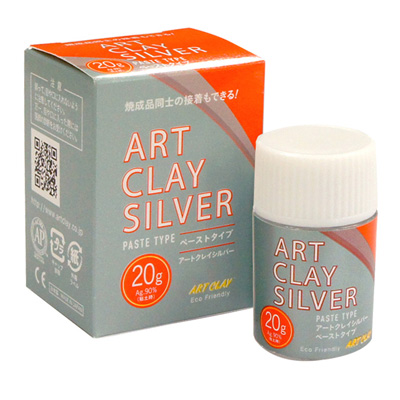 *Art Clay Silver -hopeasavi, siveltv liete/pasta 20g