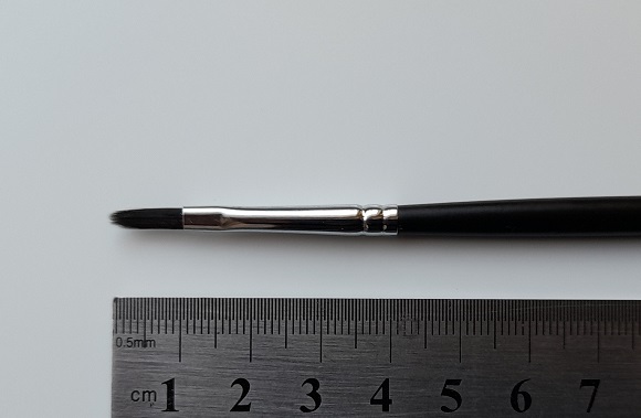 Sivellin, kapea, keskij�yk�t harjakset, 1 kpl